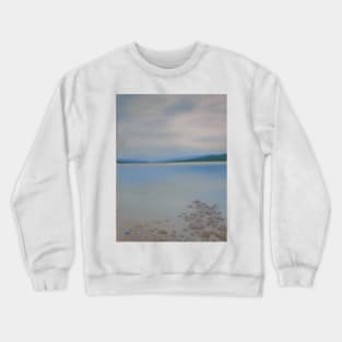 Loch Rannoch, near Pitlochry in Perth & Kinross, Scotland - oil painting Crewneck Sweatshirt